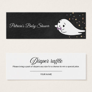Lieve Geest Halloween Baby Borrel Luierspel Mini Visitekaartjes
