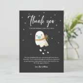 Lieve Geest Halloween Baby Shower Bedankkaart Kaart (Staand voorkant)