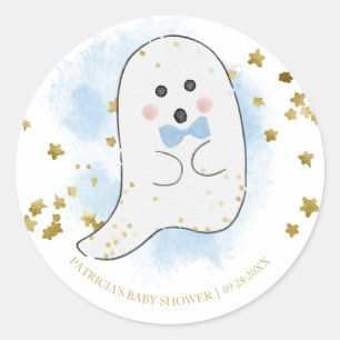 Lieve Geest Halloween Baby Shower Ronde Sticker