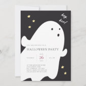 Lieve Geest Halloween Feest Uitnodiging (Voorkant)