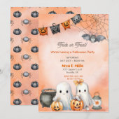 Lieve Geest Halloween  Kaart (Voorkant / Achterkant)