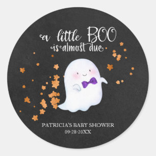 Lieve Geest Halloween Meisje Baby Borrel Ronde Sticker