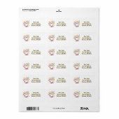 Lieve Geest Kleurrijk Etiket (Full Sheet)