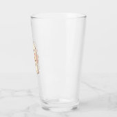 Lieve Geest met Pompoen � Grappige Halloween Glas (Links)