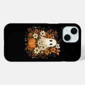 Lieve Geest Met Pompoen & Herfstbloemen – Hallowee Case-Mate iPhone Case (Achterkant (horizontaal))