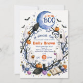 Lieve Geest Pompoen Baby Shower Uitnodiging (Voorkant)