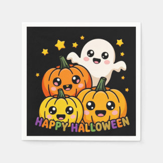 Lieve Geest & Pompoenen Halloween Papieren Servet
