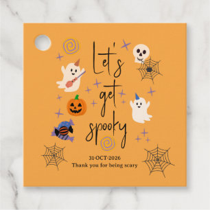 Lieve Geesten Kantoor Familie Halloween Feest Bedankjes Labels