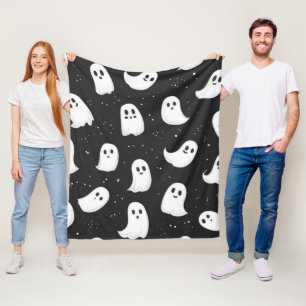 Lieve geesten op Halloween Fleece Deken