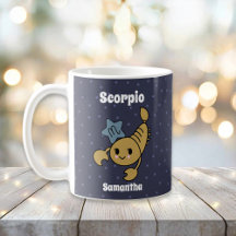 Lieve Geïllustreerde Schorpioen Zodiac Persoonlijk
