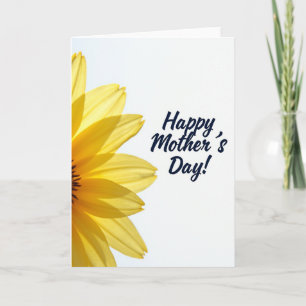 Lieve gele Moederdag kaart