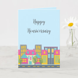 Lieve Gelukkig Woonjubileum Makelaar Kaart