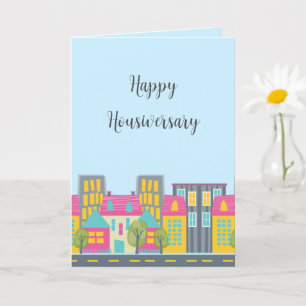 Lieve Gelukkig Woonjubileum Makelaar Kaart