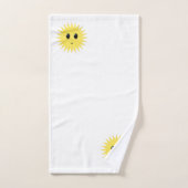 Lieve Gelukkige Zon Bad Handdoek (Handdoek)