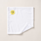 Lieve Gelukkige Zon Bad Handdoek (Wasdoekje)