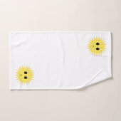 Lieve Gelukkige Zon Bad Handdoek (Handdoek)