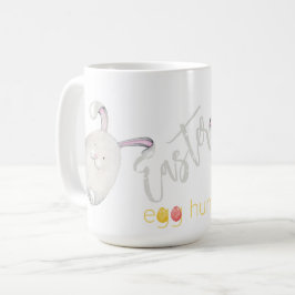 Lieve Gepersonaliseerde Paashaas Illustratie Koffiemok