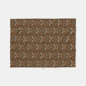 Lieve Giraffes Fleece Deken (Voorkant (Horizontaal))