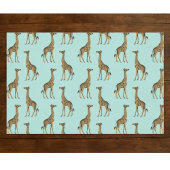 Lieve Giraffes Inpakpapier Vel