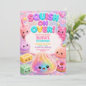 Lieve Glitterende Dumpling Squishy Feest Verjaarda Kaart (Staand voorkant)