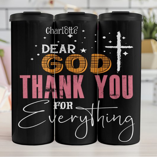 Lieve God Dank U Alles Thermosbeker