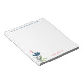 Lieve God, leid mijn acties Abstract Bloemen Notit Notitieblok (Schuin)