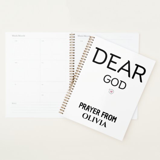 Lieve God, persoonlijk gebed Planner (Display)