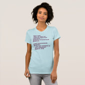 Lieve God. Waarom laat je geweld in onze scho... T-shirt (Voorkant volledig)