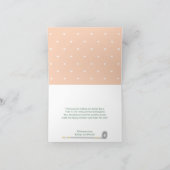 Lieve Golfbal Bruiloft Feest Dank Je Bedankkaart (Binnen)