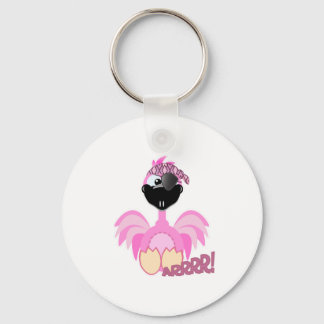 Lieve Goofkins piraat flamingo Sleutelhanger