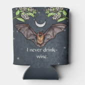 Lieve goth-bat blikjeskoeler (Achterkant)