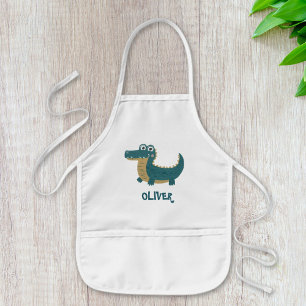 Lieve Grappige Baby Alligator Persoonlijk Kinder Schort
