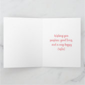 Lieve Grappige Paashaas  Kaart (Binnen)