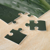 Lieve Groene Boomkikker op Blad Legpuzzel (Zijkant)