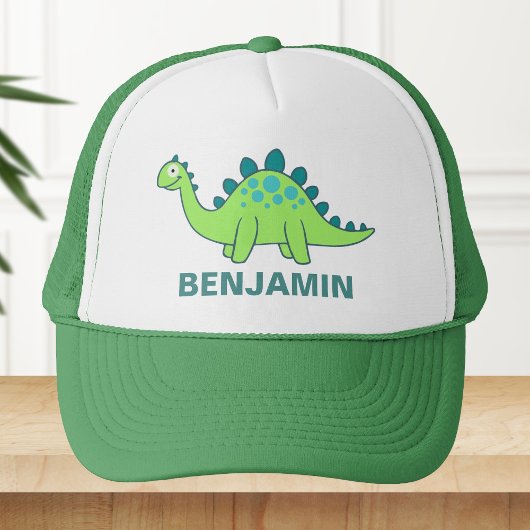 Lieve Groene Dinosaurussen Kinderen Trucker Pet