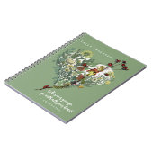 Lieve Groene Lieveheersbeestje Inspirerende Avontu Notitieboek (Linkerzijde)