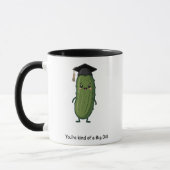 Lieve Grote Dill Afstudeer Augurk Pun Mok (Links)
