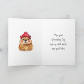Lieve Groundhogdag | Kijk-uit Gedicht Kaart (Binnen)