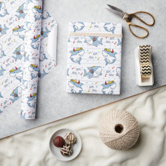 Lieve Haai Cadeaupapier (Crafts)