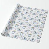 Lieve Haai Cadeaupapier (Uitgerold)