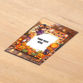 Lieve Halloween Acryl Uitnodiging #1 (Laagn)