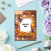 Lieve Halloween Acryl Uitnodiging #1 (Insitu (Huwelijk))