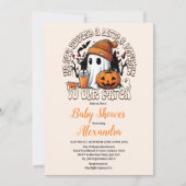 Lieve Halloween Baby Shower Kaart (Voorkant)