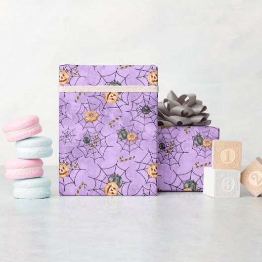 Lieve Halloween Cadeaupapier (Baby Shower)
