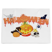 Lieve Halloween decoraties Groot Cadeauzakje (Voorkant)