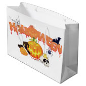 Lieve Halloween decoraties Groot Cadeauzakje (Achterkant Gekanteld)