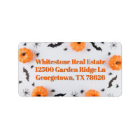 Lieve Halloween-feestpompoenen retouradres