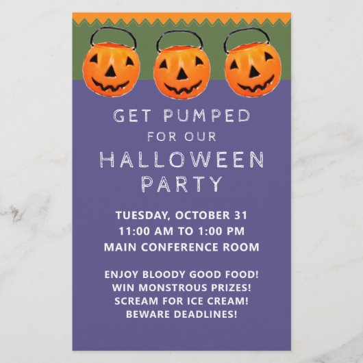 Lieve Halloween Flyer (Voorkant)