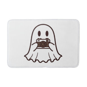 Lieve Halloween Geest Fotograaf Badmat