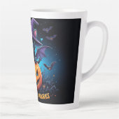 Lieve Halloween Geesten En Vleermuizen Cadeau-idee Latte Mok (Rechts)